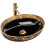 Opzetwastafel Rea Margot Black/gold 1