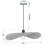 Ceiling Lamp APP1826-1CP Nature Black 5