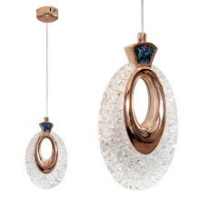 Kristály Csillár Lhj109-1cp Light Rose Gold