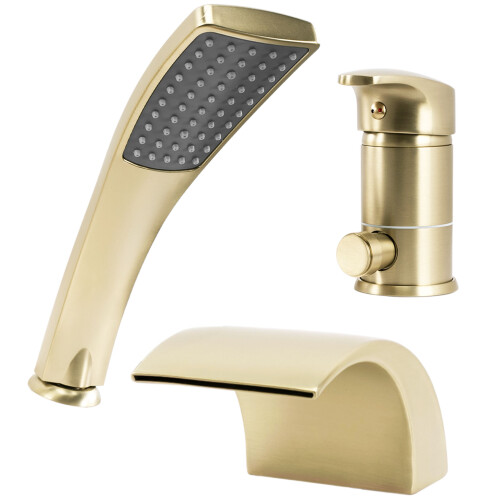 Fürdőkád Csaptelepbrush Gold 1