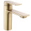 Bathroom Faucet Rea Storm Gold Brush Low 4