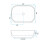 Countertop Basin Rea Belinda Savana 6