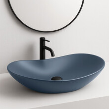 Νιπτήρας Rea Royal Blueberry Matt: 61.5 X 35.5 X 15.5 Cm