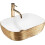 Vasque À Poser Rea Belinda White Gold Brush 1