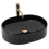 Countertop Washbasin Rea Nadia 50 Black Stone 1