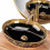 Opzetwastafel Rea Margot Black/gold 4
