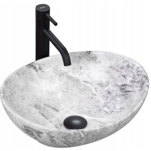 Νιπτήρας Rea Sofia Stone 41 X 34.5 X 15 Cm
