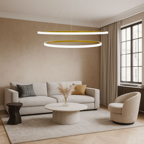 Lampe Led Lhj008-cp2 Brush Gold 1