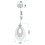 Kristály Csillár Lhj109-1cp Light Rose Gold 5