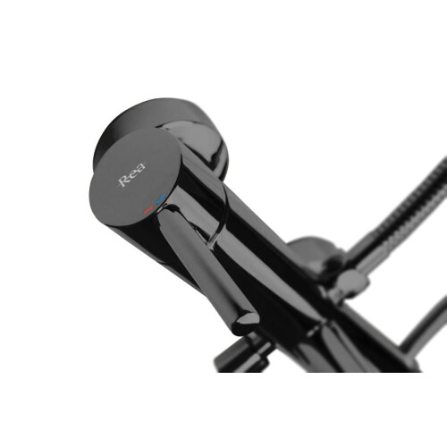 Fürdőkád Csaptelep Rea Lungo Black Metallic 2