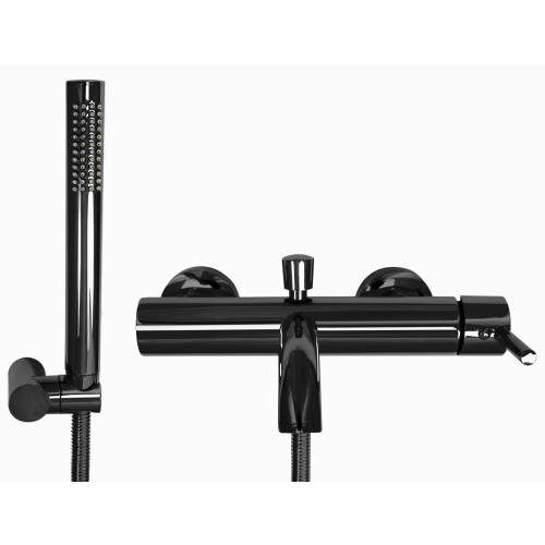 Fürdőkád Csaptelep Rea Lungo Black Metallic 1