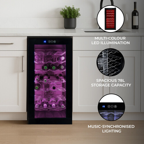 Oriva LED Commerciële Wijnkoelkast 1