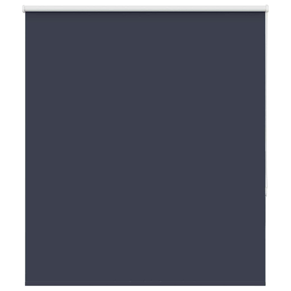 Vidaxl Light Roller Blind Blackout Marine 140X130 Cm Fabric Width 136.6 Cm Polyester
