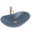 Lavabo Da Appoggio Rea Royal Blueberry Matt 2