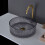 Lavabo Da Appoggio Rea Ingrid 35 Grey 1