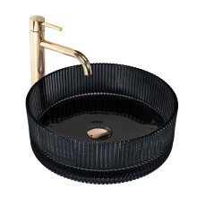 Countertop Washbasin Rea Ingrid 36 Black