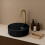 Countertop Washbasin Rea Ingrid 36 Black 5