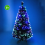 6FT (180CM) FIBRE OPTIC GREEN TREE 3