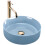 Countertop Basin Rea Sami L.blue Shiny 1