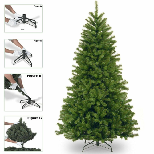 8FT COLORADO GREEN pine artificial Xmas tree 2