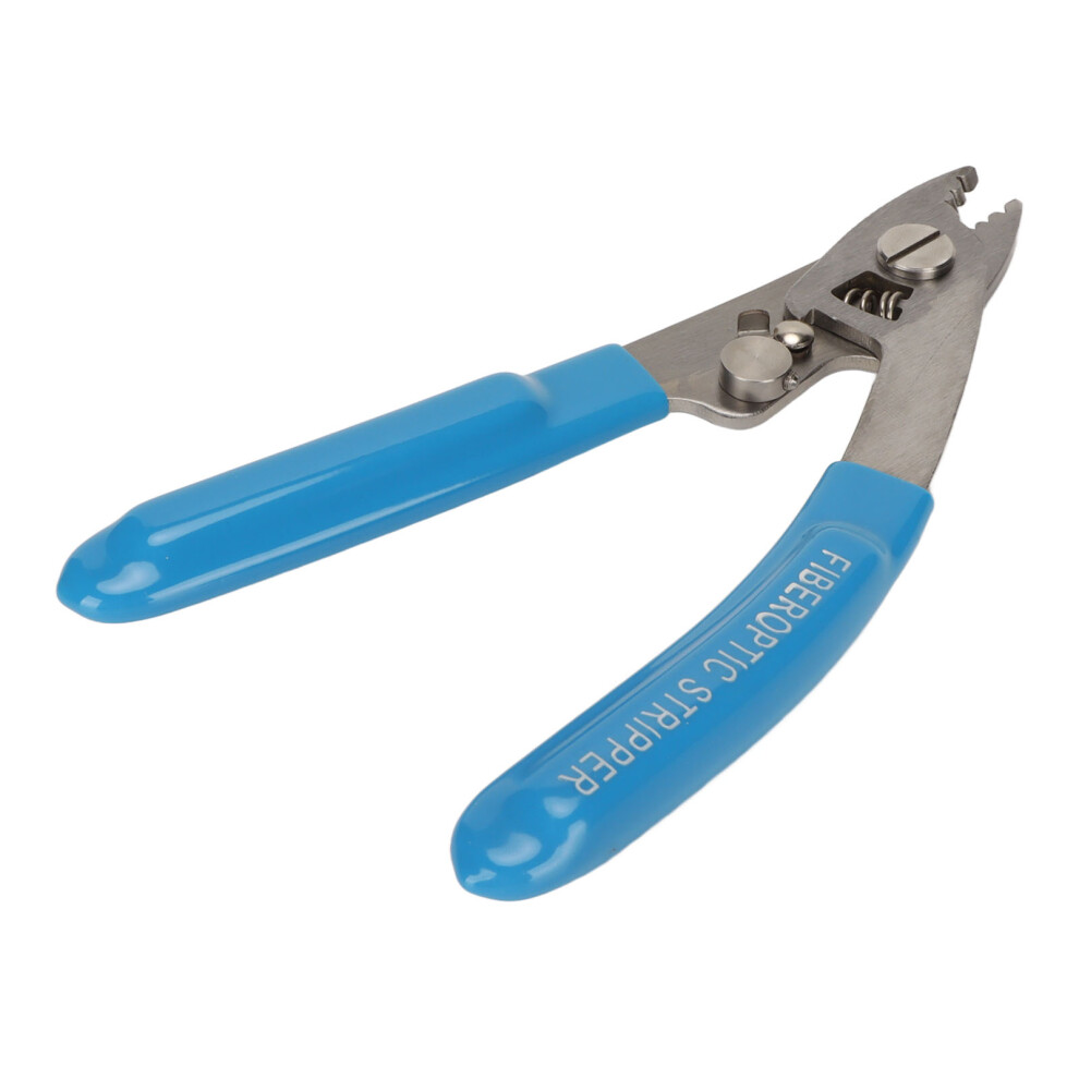 Electrician's Portable Fiber Stripper With 3 Holes Â Precise Safe Color Blue 5021356326724