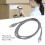 Barcode-Scanner-Kabel USB für LS2208 LS1203 DS6708 Robustes Datenkabel 8