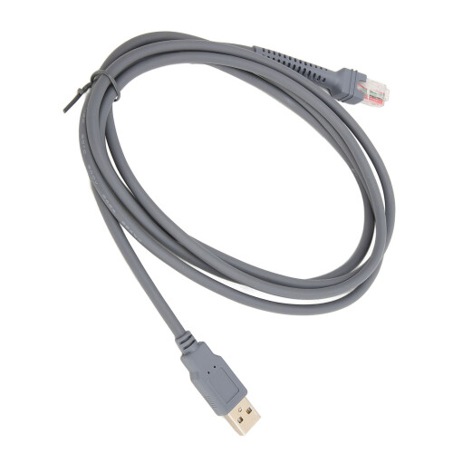 Barcode-Scanner-Kabel USB für LS2208 LS1203 DS6708 Robustes Datenkabel 2
