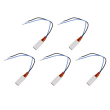 5 Stück PTC-Heizelemente 35x15x5 mm 9 W Blau-Schwarz