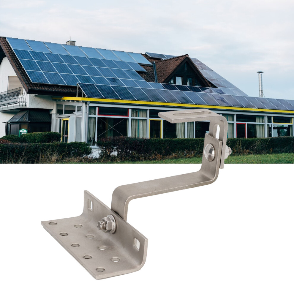 Stainless Steel 180 Adjustable Solar Panel Roof Mount Hook 9481356327675