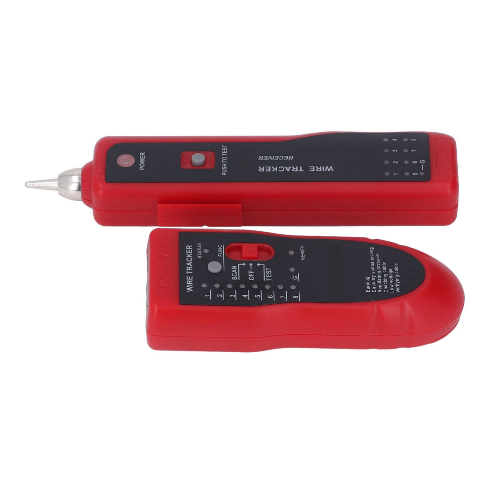Wire Tracer Receiver Kit For Network & Telephone Line Testing, Adjustable Sensitivity 4081356329188