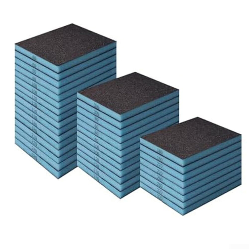 Sanding Sponge Set 36 Pieces For Diy And Professional Efficient Finishing Comprehensive 9084446662924
