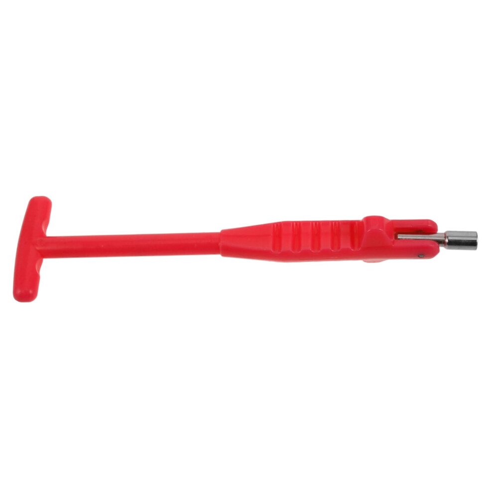Car Tire Valve Stem Installer Tool Kit Universal Valve Core Puller High Tensile Strength No Scratch Design Red 9067246371678