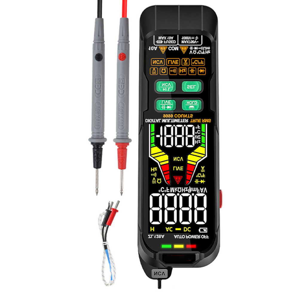 Digital Multimeter Zl128b 9999 Counts Usb Rechargeable 1505020Mm 9381356330869