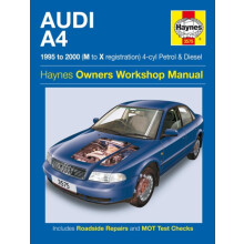 Audi A4 Petrol amp Diesel 95 00 Haynes Repair Manual by A K Legg Paper