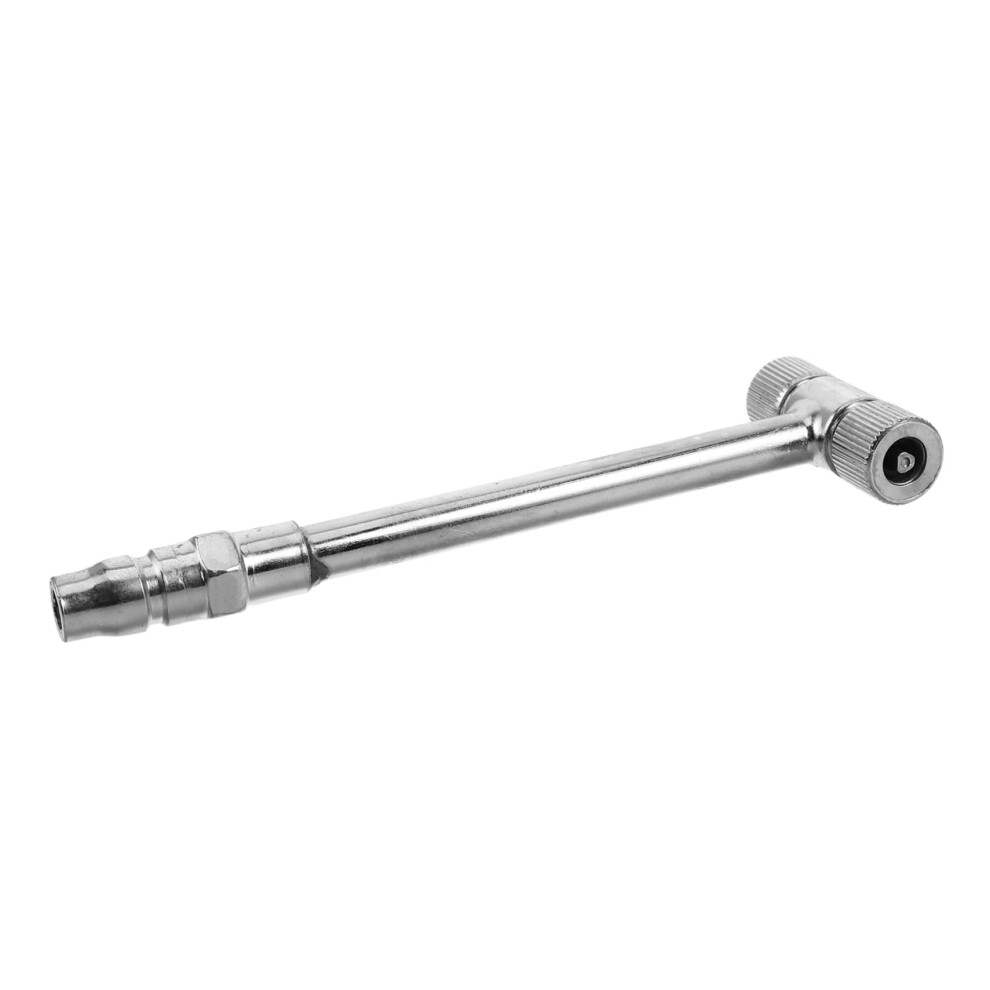 Tire Inflator Nozzle Chuck Head For Car Bicycle Motorcycle Pressure Gauge Head Air Inflator Attachment 9393856684625