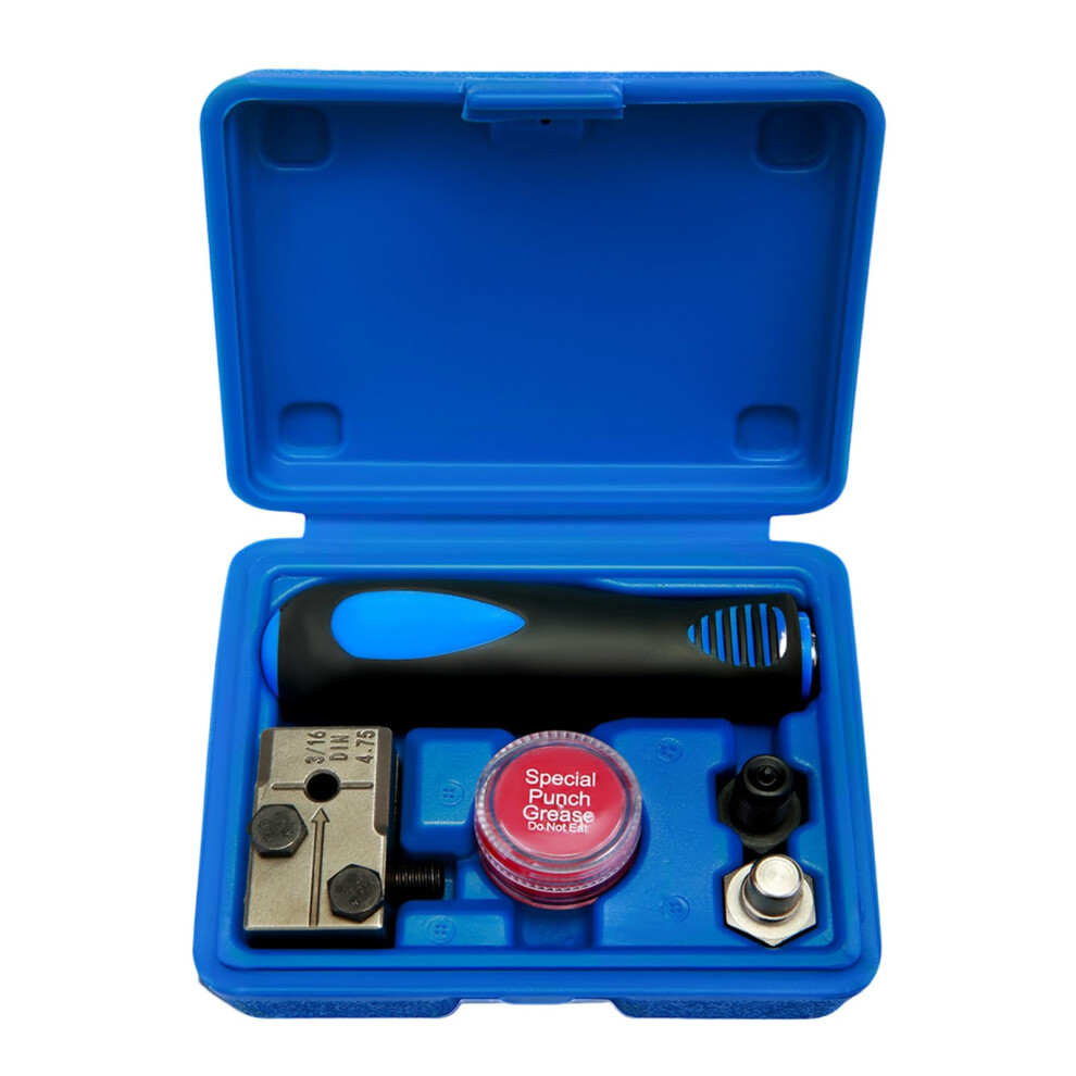 Manual Tubing Flaring Tool 3/16 In 4.75 Mm, Flare Tool Set With Storage Box For Car Brake Line Tube Flaring 9393856684649