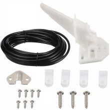 Marine Speedometer Pitot Tube, Boat Speedometer Sensor With 6m Tubing For Boats And Yachts