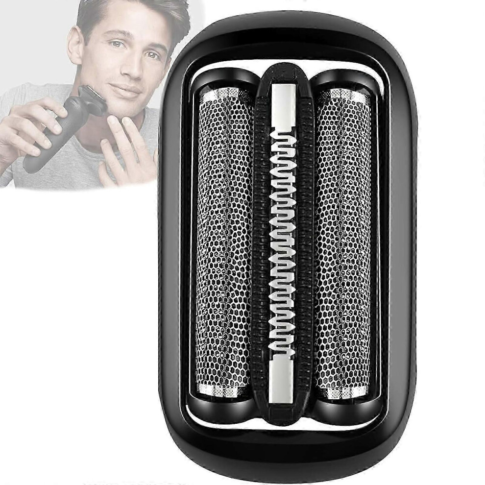 Replacement head for Braun Series 5/6/7 electric shaver (black), compatible with models 5762 and 5764.