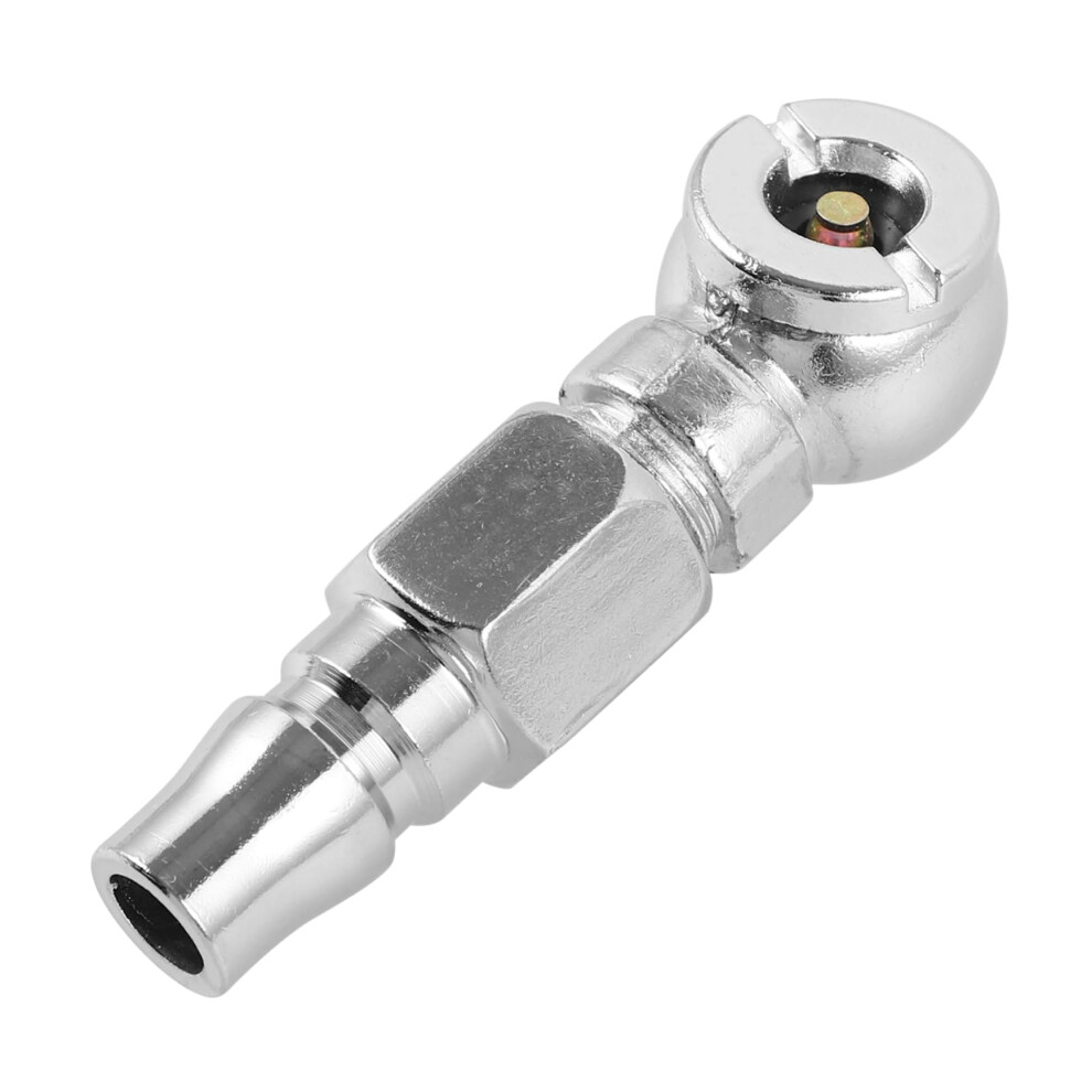 Tire Inflator Chuck Universal Quick Connect Air Compressor Accessory For Cars, Motorcycles, Bikes 9354506584658