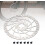 220mm Motorcycle Brake Disc For X3 MX3 Compatible Replacement Rotor 3