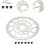 220mm Motorcycle Brake Disc For X3 MX3 Compatible Replacement Rotor 5