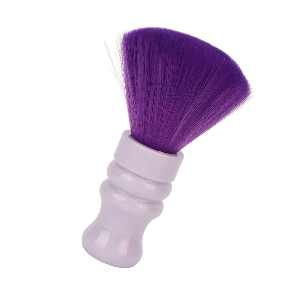 Purple Small Nylon Bristle Neck Duster Â Perfect For Home Or Salon Use