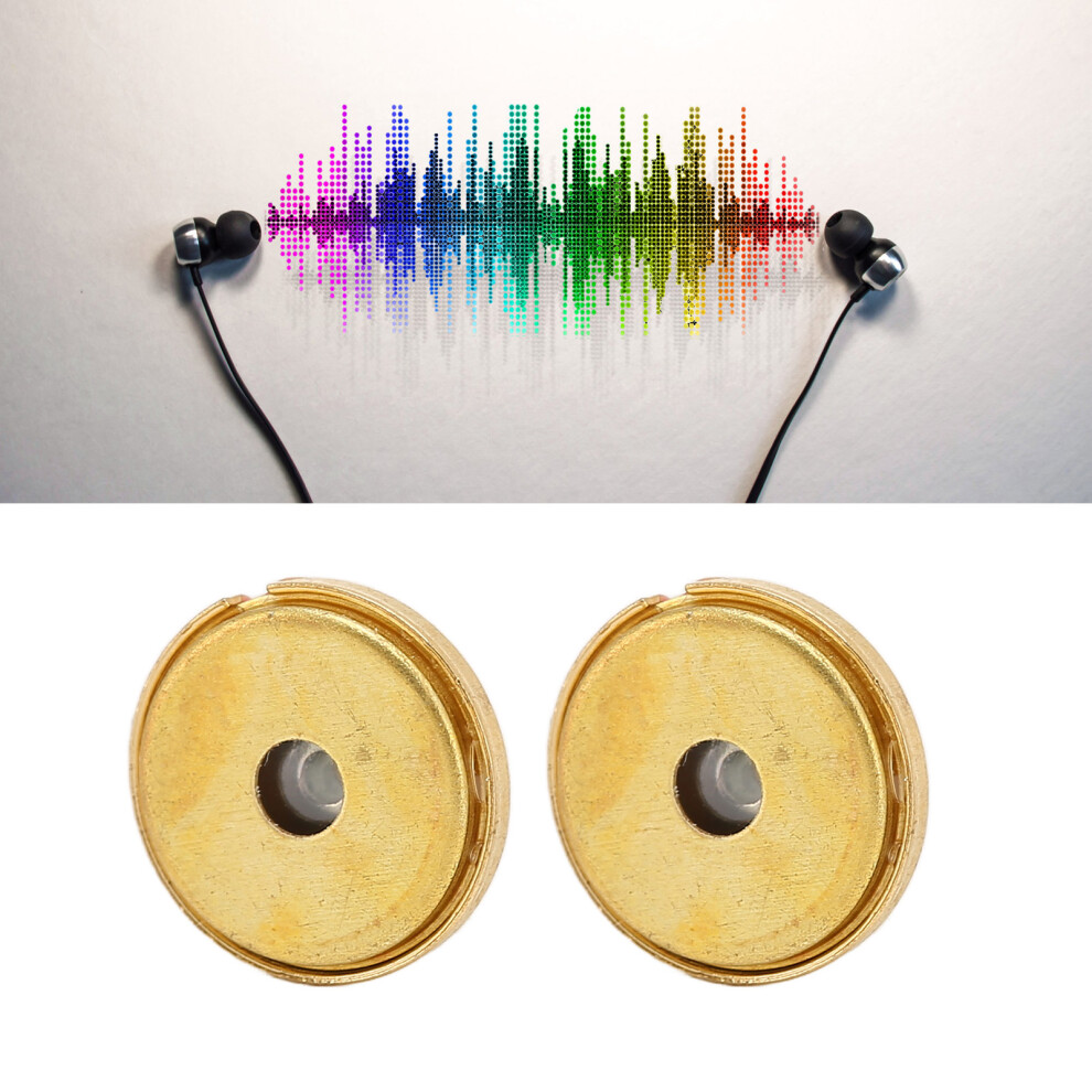 2Pcs 10Mm Metal Earphone Speaker Driver For Headphone Repair Diy Accessories 4641356335116