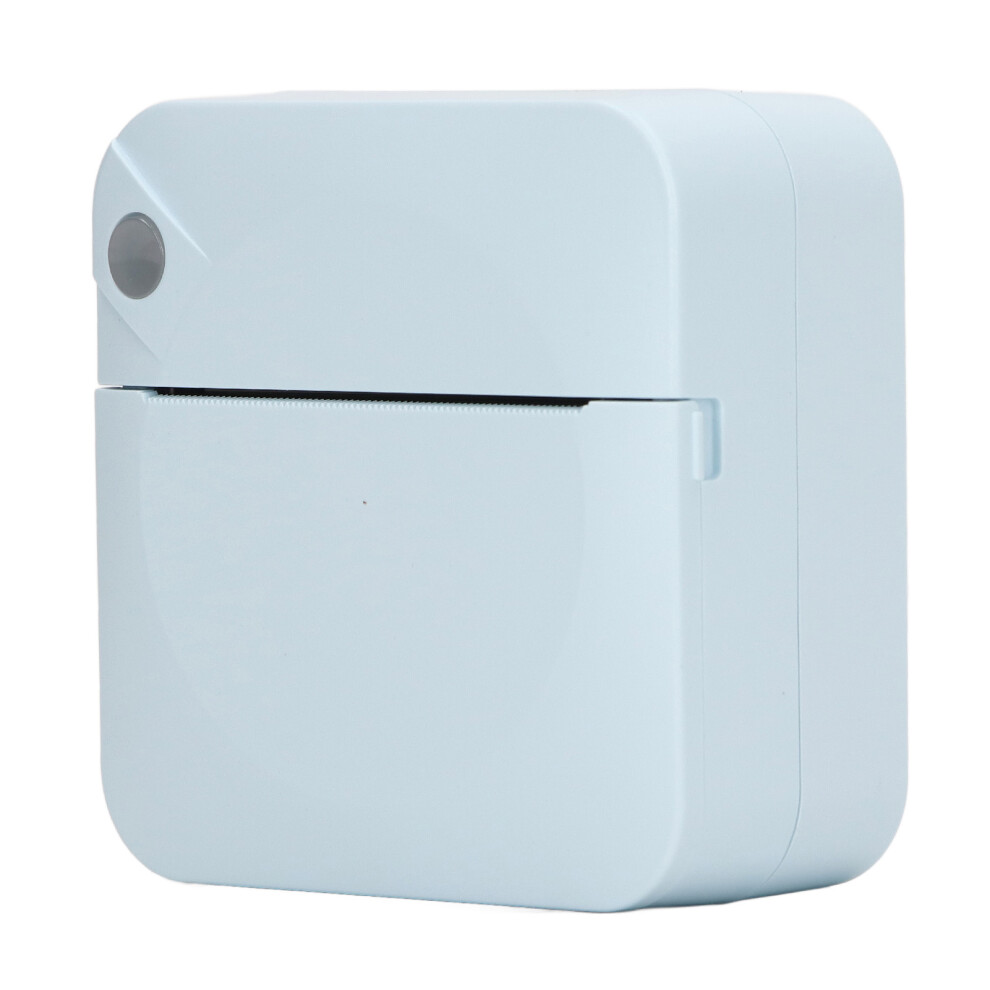 Effortless Ink-Free Printing: Portable Mini Tooth Printer Blue 8081356335475