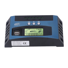 MPPT-Solarladeregler 12V/24V 80A Aluminium