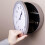Vintage Silver Wall Clock with Hidden Safe, Round, Large Storage Space 1