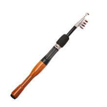 Fishing Rod Portable Mini Design 1.6m Lightweight Saltwater Travel Rod With Straight Handle