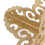 Messing-Ecken für Schmuckboxen, 4 Stück, Cloud Totem, 5 cm 5