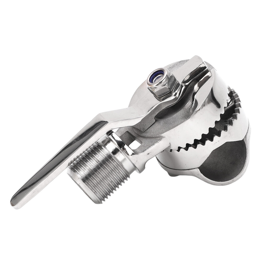 316 Stainless Steel Vhf Antenna Ratchet Mount Fits 7/8-1In Rails 3121356337033