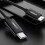 Ugreen USB-C-auf-Mini-USB-Kabel 1 m - Schwarz 2